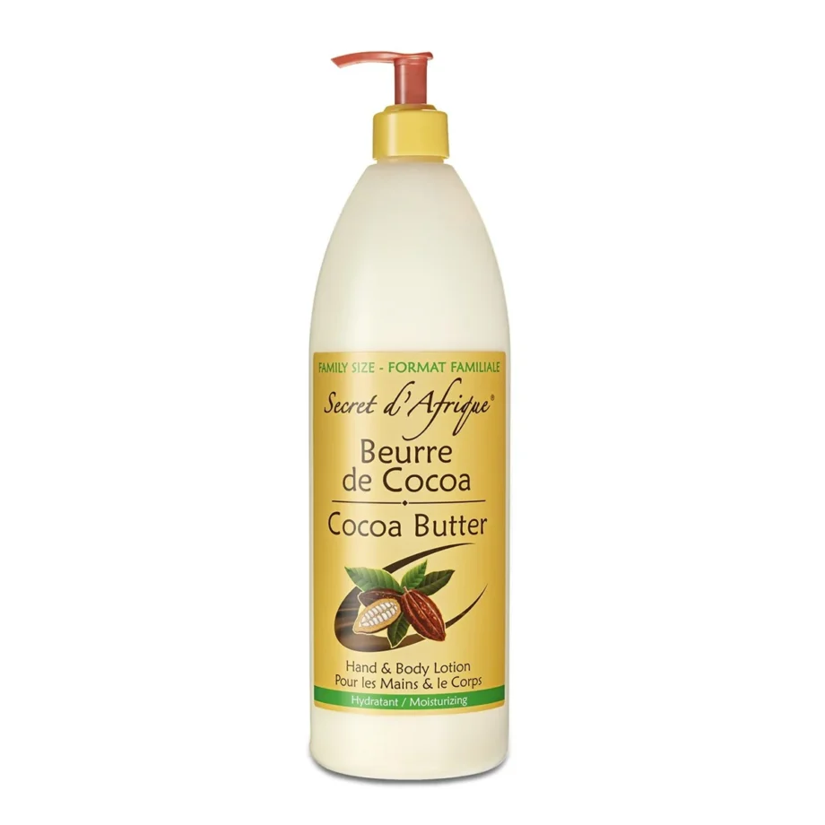 Secret d'Afrique Cocoa Butter Lotion 1L Family Size