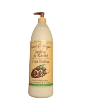 Secret d'Afrique Shea Butter Hand & Body Lotion 1 Liter Family size