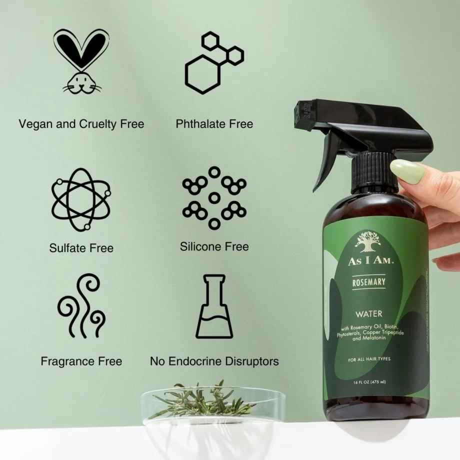 AS I AM Spray Coiffant au Romarin 475ml