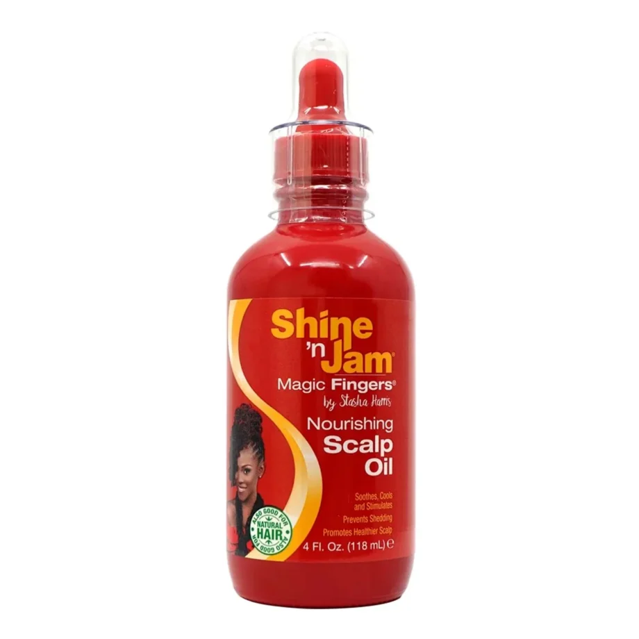 Shine N Jam Magic Finger Scalp Oil 4oz