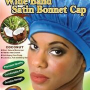 Bonnet Satin Large Bande – Infusé à l’Huile de Coco – #21034