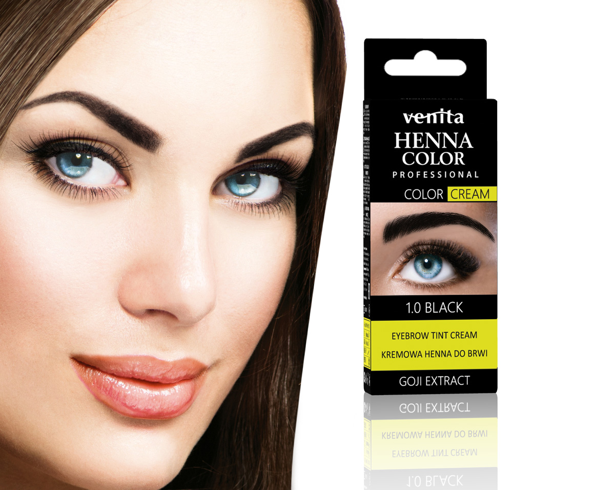 Eyebrow tint cream with Goji (Crème colorante pour sourcils au Goji) venita
