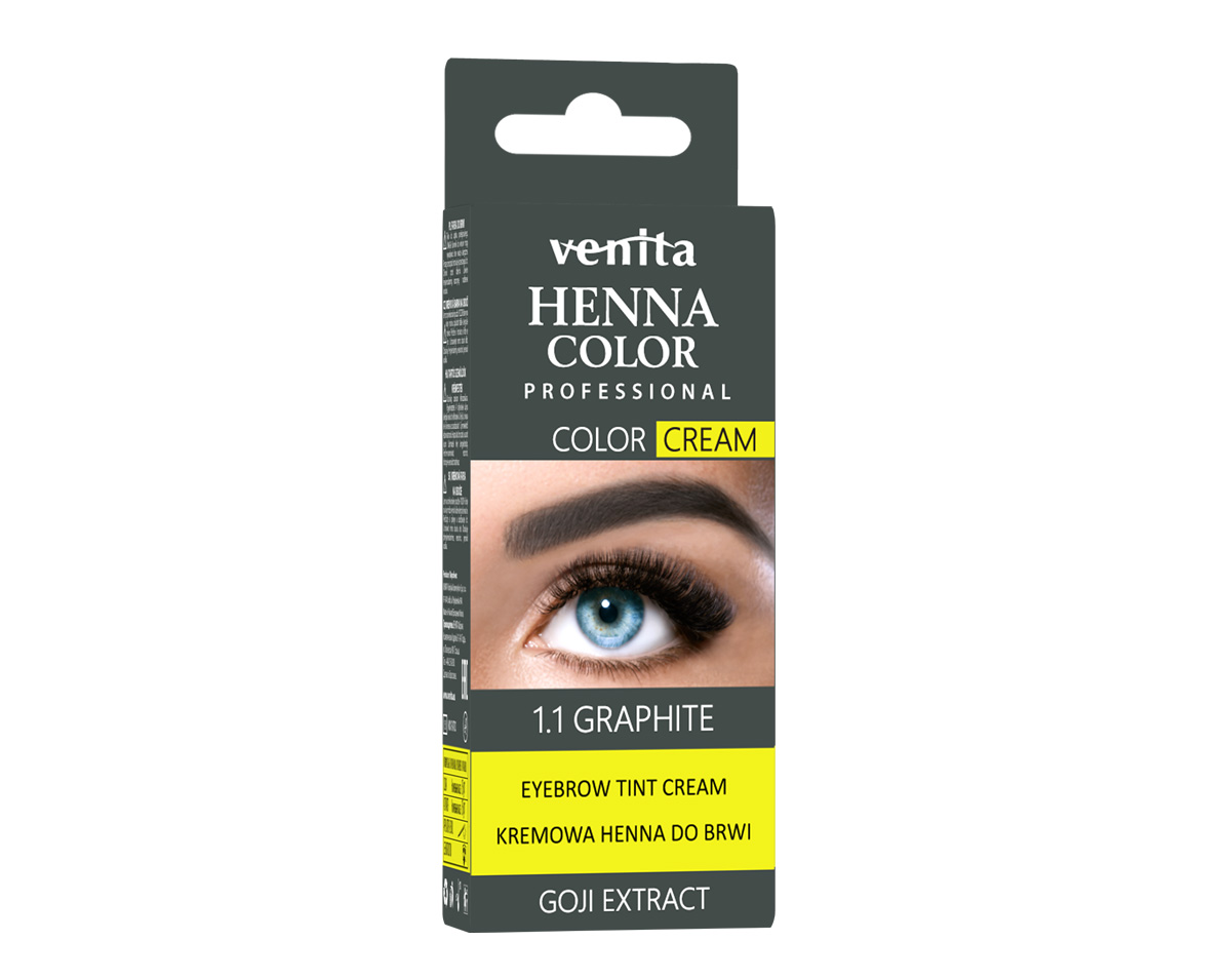 Eyebrow tint cream with Goji (Crème colorante pour sourcils au Goji) venita