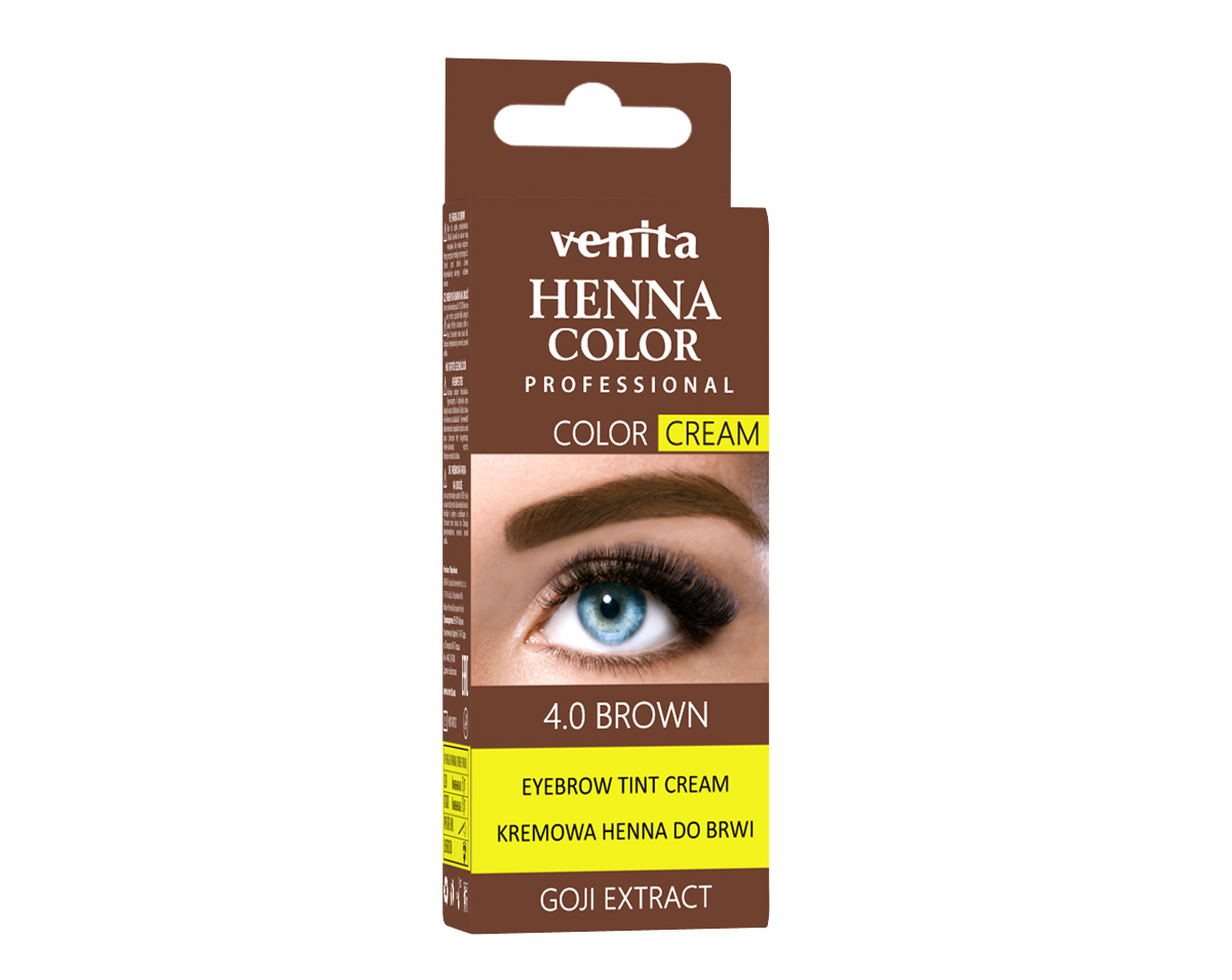 Eyebrow tint cream with Goji (Crème colorante pour sourcils au Goji) venita