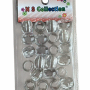 Perles pour cheveux [Transparentes]  #135