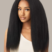 Extension à clip semi naturel Big Beautiful Hair Clip-in - Kinky Straight