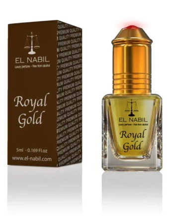 EL NABIL - ROYAL GOLD - 5 ml - Parfum - Oriental Ambré Gourmand