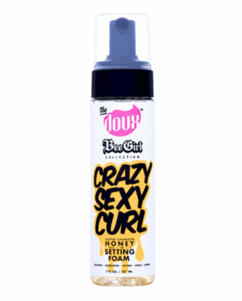 The Doux - Bee Girl - Crazy Sexy Curl - Mousse Bouclante au Miel - Super-Charged Honey Setting Foam