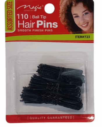 Magic Collection Ball Tip Hair Pins - ASSORTED SIZE   #723
