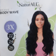 Pack de 3 Tissages Semi-Naturels Body Wave Naturel All – 3 Longueurs : 22” · 24” · 26”