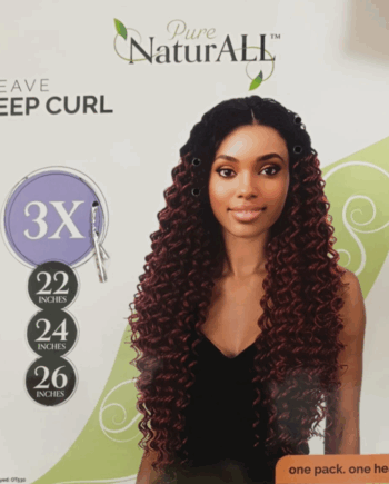 NATURALL 3PCS WVE : DEEP CURL 22/24/26