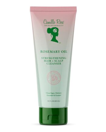 Camille Rose, Nettoyant fortifiant pour les cheveux + le cuir chevelu, Huile essentielle de romarin, 251 ml