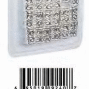 Bague Cheveux Argent 10X15mm #9240BT