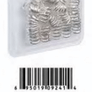 Bague Cheveux Argent 10X15mm #9241BT