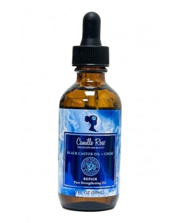Camille Rose Huile Fortifiante Réparatrice Black Castor Oil & Chebe 2oz