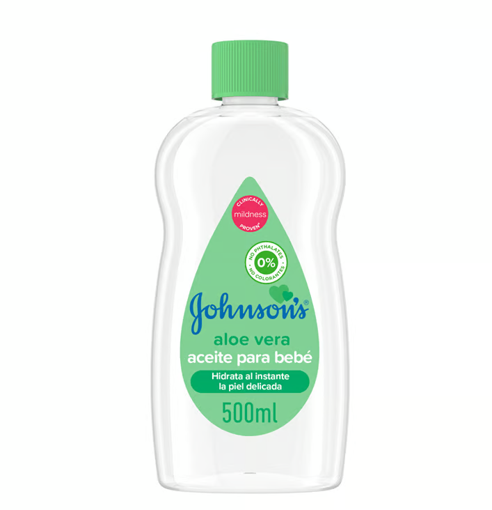 Johnson's Baby Baby Huile d'Aloe Vera 500 ml