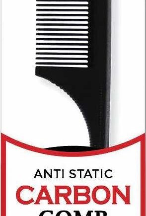 DREAM COMB CARBON PIN TAIL BLACK  BR98402