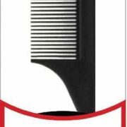 DREAM COMB CARBON PIN TAIL PARTING BLACK   BR98408