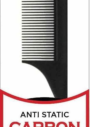 DREAM COMB CARBON PIN TAIL PARTING BLACK   BR98408