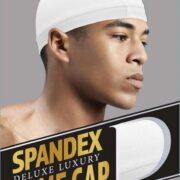 DREAM M-DOME CAP SPANDEX WHITE  DRE030W