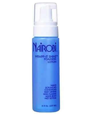 Nairobi  Wrapp-It Shine Foaming Lotion mousse coiffante  8oz
