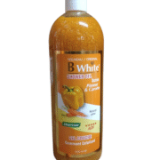 B WHITE piment doux avec carotte  Gel douche1000ml