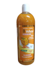 B WHITE piment doux avec carotte  Gel douche1000ml
