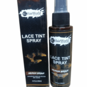kc Hair world lace tint spray  medium brown