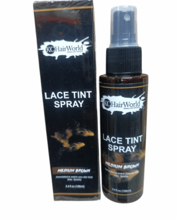 kc Hair world lace tint spray  medium brown