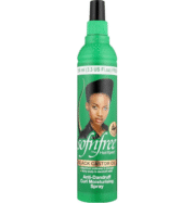 Sof n'free Black Castor Oil Anti-Dandruff Culr Moisturising Spray 350ml