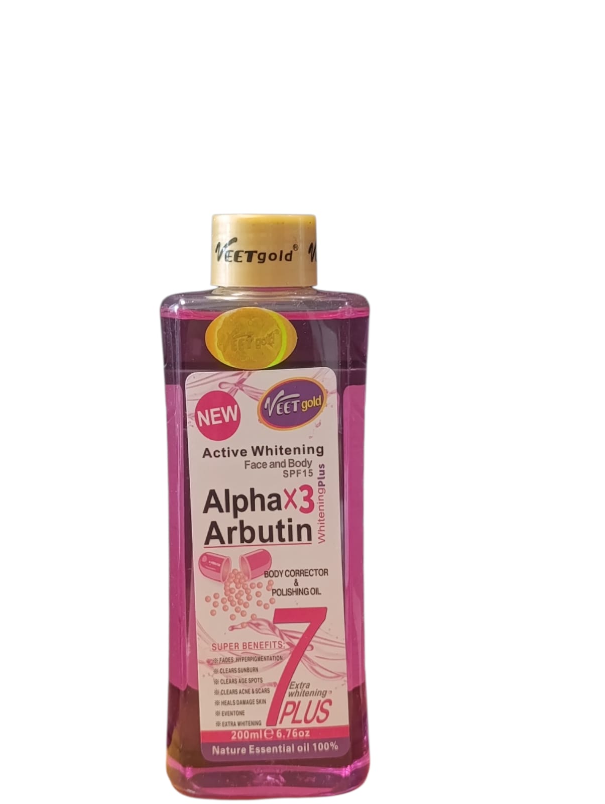 Veetgold Alpha Arbutin Body Corrector And Polishing oil 200ml