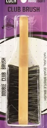 Eden: 2 Sided Hard & Soft Club Brush - Reg (00532)