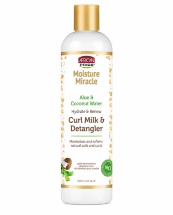 African Pride Moisture Miracle Curl Milk & Detangler 354ml
