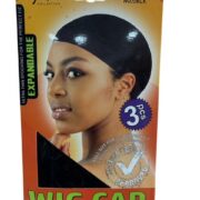 Murry 3 Bonnet Marron Clair Wig Cap Color noir M25Lblk