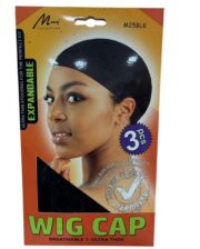 Murry 3 Bonnet Marron Clair Wig Cap Color noir M25Lblk