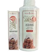 white express lot de 2(crème/lait)
