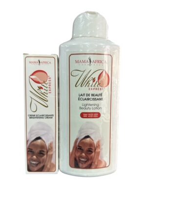 white express lot de 2(cream/lait)