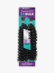 Sensationnel Premium Too Human Hair & Fiber Blend - 2x Jazzy Water Bulk 18