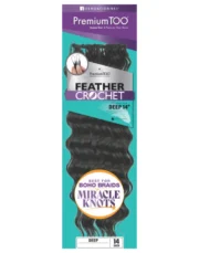 Premium Too Blend Feather Crochet - Deep 14"